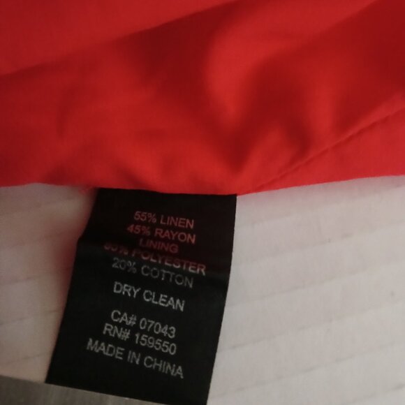 JOIE linen Shawnette top Crop Size 12 - Picture 7 of 7